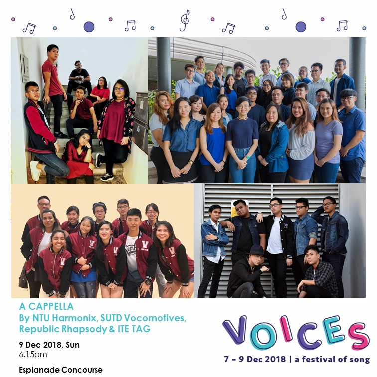 Esplanade Voices - A Cappella by school groups